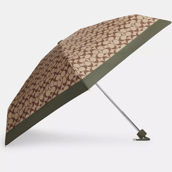 Coach Uv Protection Signature Mini Umbrella - Picture 1 of 1